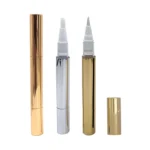 Custom Logo Private Label Lip Gloss & Eye Cream with Plastic Tube Screw Cap Silk Screen Printing-5ml Wholesale